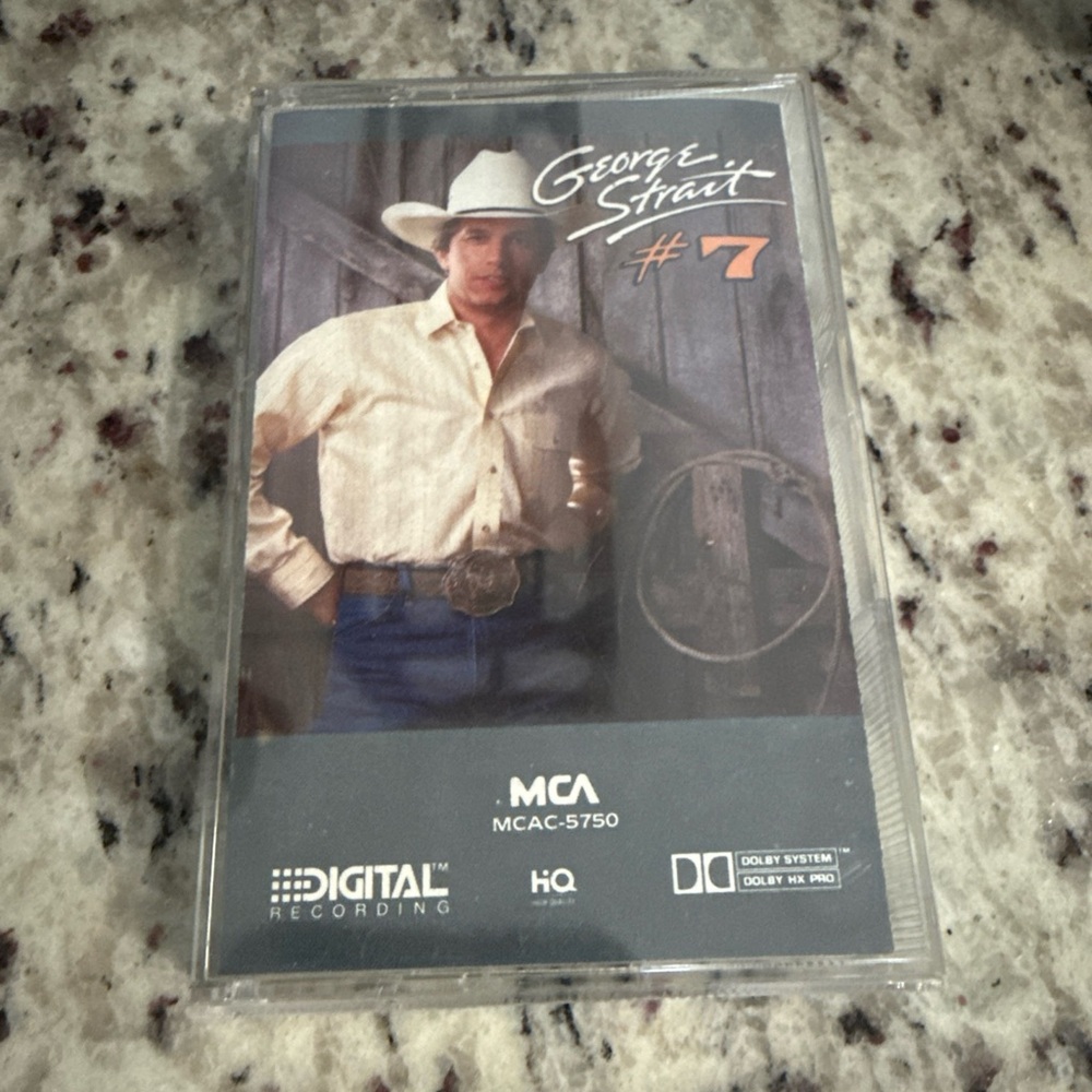 George Strait #7 Cassette 1986 MCA Records Digital Recording VG